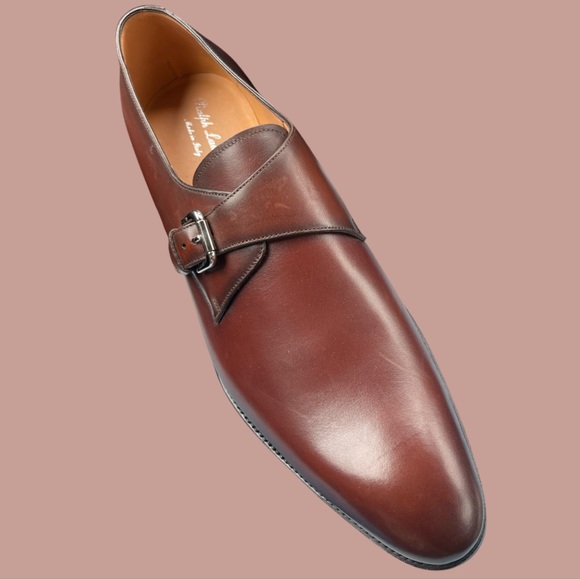 Ralph Lauren Purple Label Darnell Calf Monk-Strap Shoe. main image 15